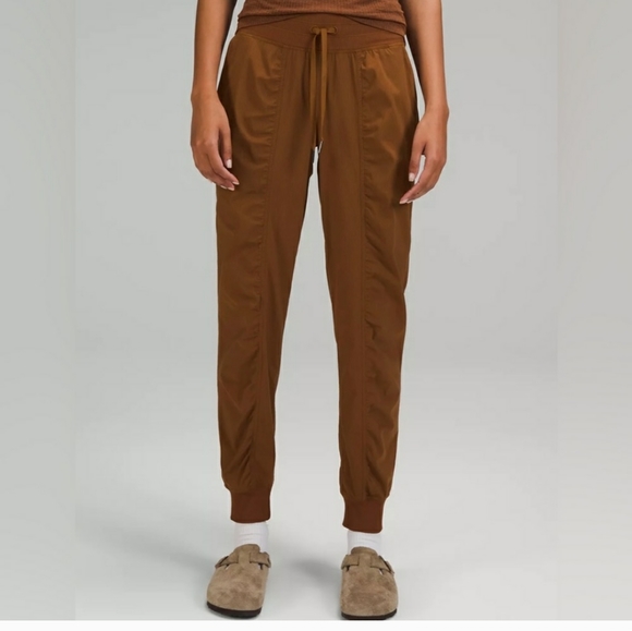 Lululemon Dance Studio Mid-Rise Joggers Brown size 2 - Picture 1 of 5